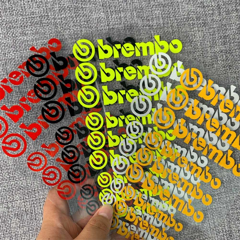 brembo布雷博鲍鱼AP卡钳反光贴纸