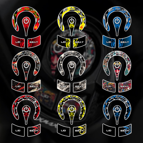 适用XMAX300NMAX155钥匙孔贴花