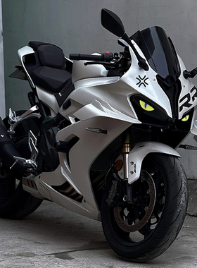 适用于张雪机车500RR贴纸装饰车头拉花车身双R版画防水车贴改装件