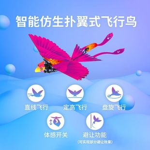 汉王智能仿生鸟扑翼飞行出头鸟飞行器遥控户外儿童玩具儿童节礼物