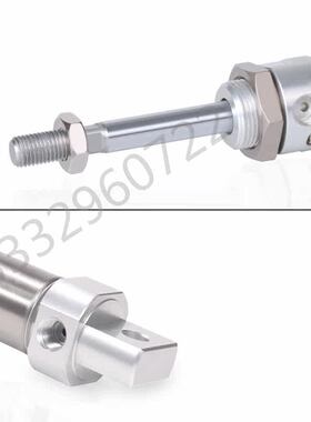 亚德客不锈钢迷你气缸MF20X15X30X40X50X60X125X150X300X450SCASU