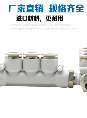 亚德客型气管五通接头APKD6-M5 APKD6-01 APKD6-02 APKD6-03-04