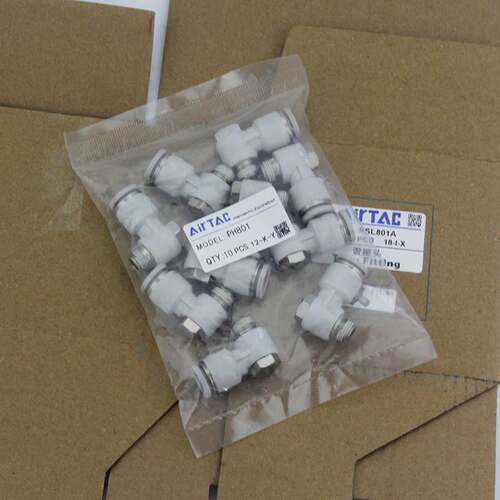 airtac亚德客外六角弯通气管接头PH4M5 PH6M5 PH601 PH802 PH1204