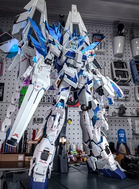 高达模型完美独角兽MGEX强袭自由红异端机动战士手办拼装玩具礼物