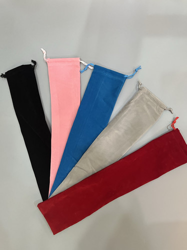 加厚绒布家居小电器收纳抽绳绒布束口袋长款乐器袋