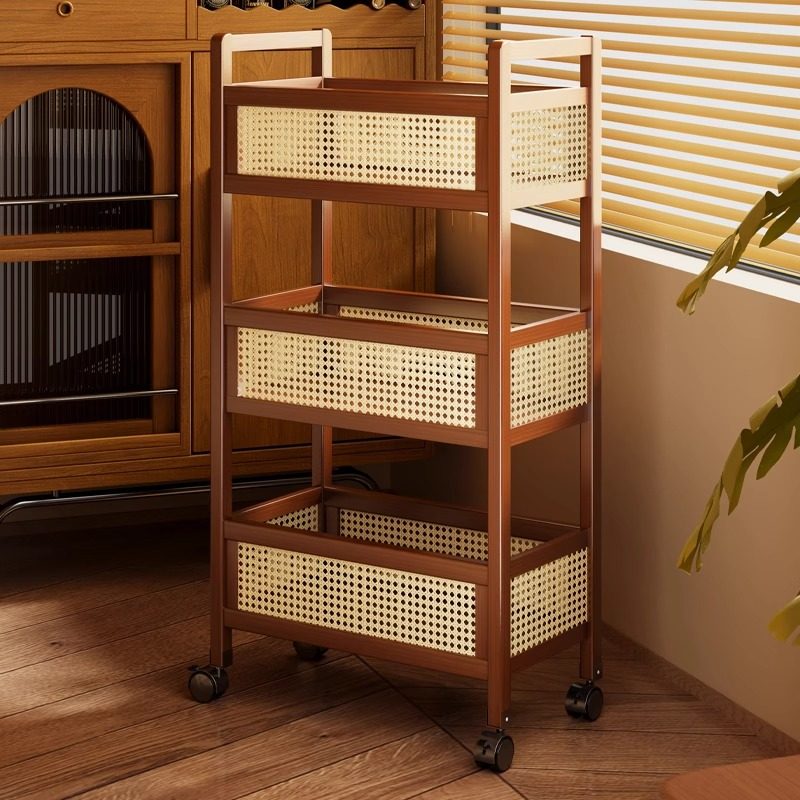 移动置物架小推车带轮茶几客厅家用零食收纳架中古沙发边柜边几,厨房/烹饪用具,厨房置物架/置物柜/角架,淘宝优惠券,粉丝福利购,淘宝优惠卷