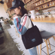 帆布包女学生文艺小清新单肩韩国斜挎ins原宿风韩版 ulzzang日系潮