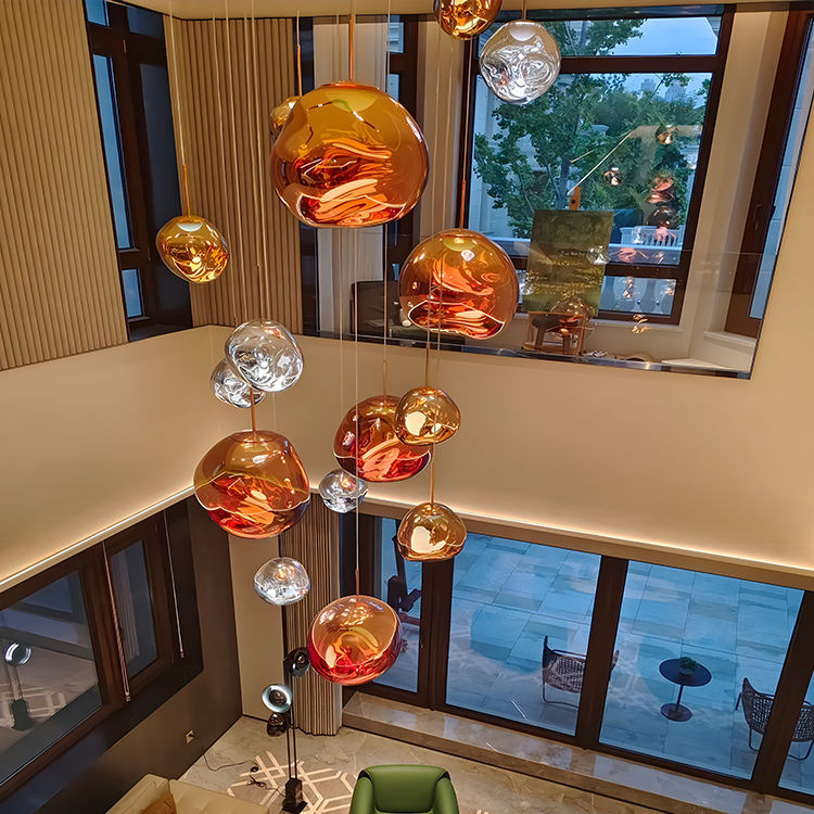 英国熔岩灯吊灯床头餐厅吊灯