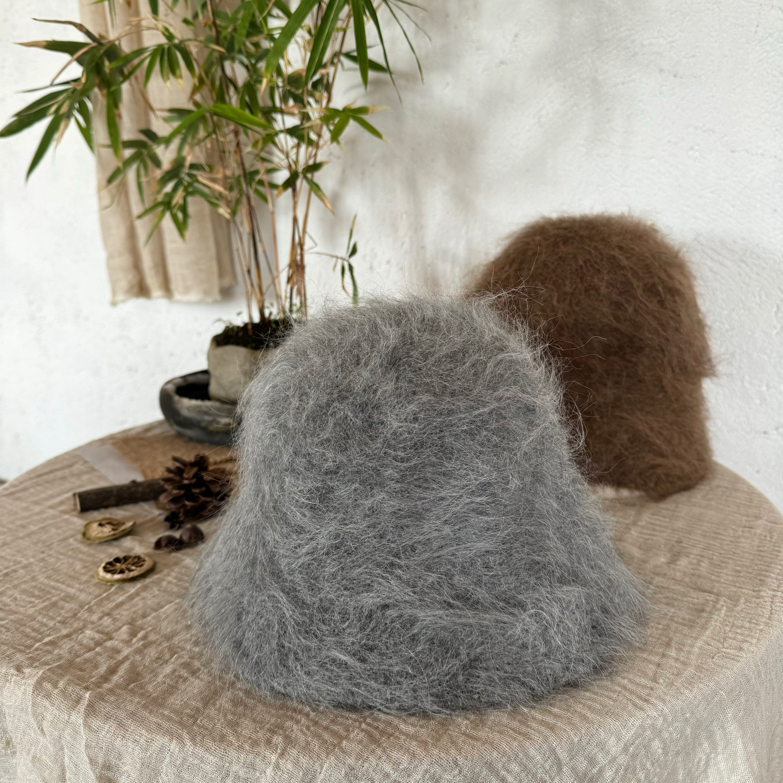 韩版羊毛渔夫帽女秋冬季保暖显脸小盆帽时尚百搭遮脸帽子