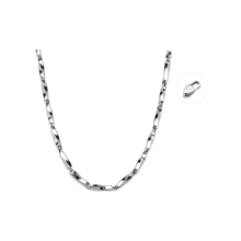 莫比乌斯环钛钢小众设计感潮流简约嘻哈个性锁骨链颈链小众卫衣链