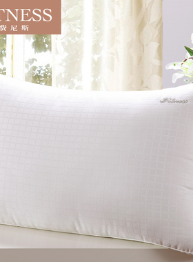 FITNESS费尼斯 芙柔枕 舒适枕 透气舒适枕 枕头枕芯一对拍2一只装