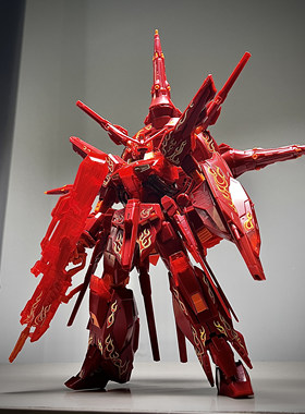 MG中国红神意1/100SEED红莲天帝神谕国产机甲拼装模型玩具新品