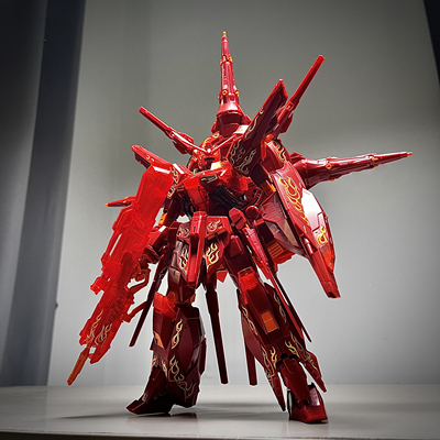 MG中国红神意1/100SEED红莲天帝神谕国产机甲拼装模型玩具新品