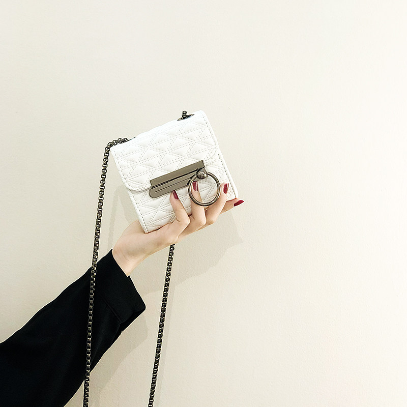 香港I.Tgreg港风复古迷你女新款洋气百搭 链条网红时尚单肩斜挎包