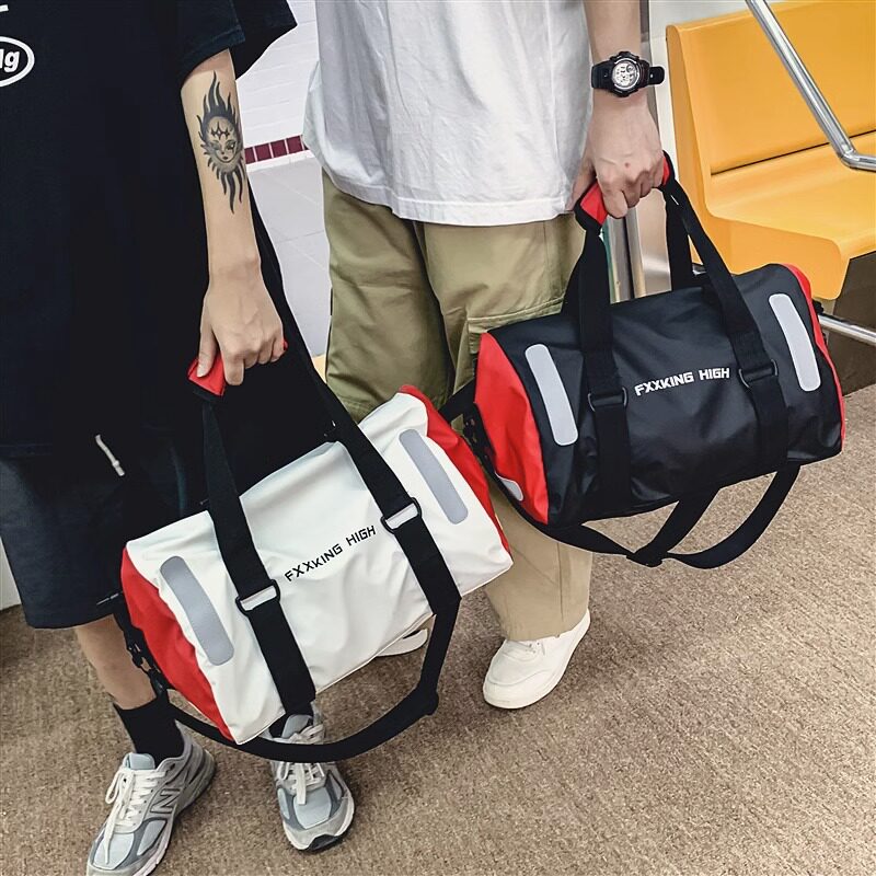 香港健身包男干湿分离防水行李包