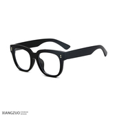 gm黑框平光镜费启鸣同款 素颜神器防蓝光眼镜框男大框网红眼睛近视