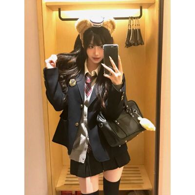 LBTUPR 【东大高校】jk制服女西装外套小个子学院风校供盐渍青梅