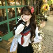 半身裙套装 LBTUPR 衬衫 豆凯蒂猫2026年春夏新品 学院风显瘦 梗