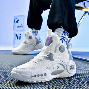 科比6篮球鞋男款2025冬季新款耐磨男式儿童实战减震学生运动球鞋