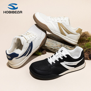 HOBIBEAR宽头鞋春秋女士大码德训鞋运动鞋新风尚平底单鞋厂家直销