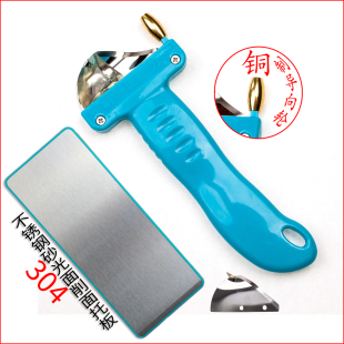 铜轮削面刀大号加厚不锈钢削面器刀削面工具家用专用商用厨巧达