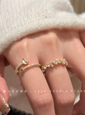 星球珍珠精致叠戴搭配温柔又高级