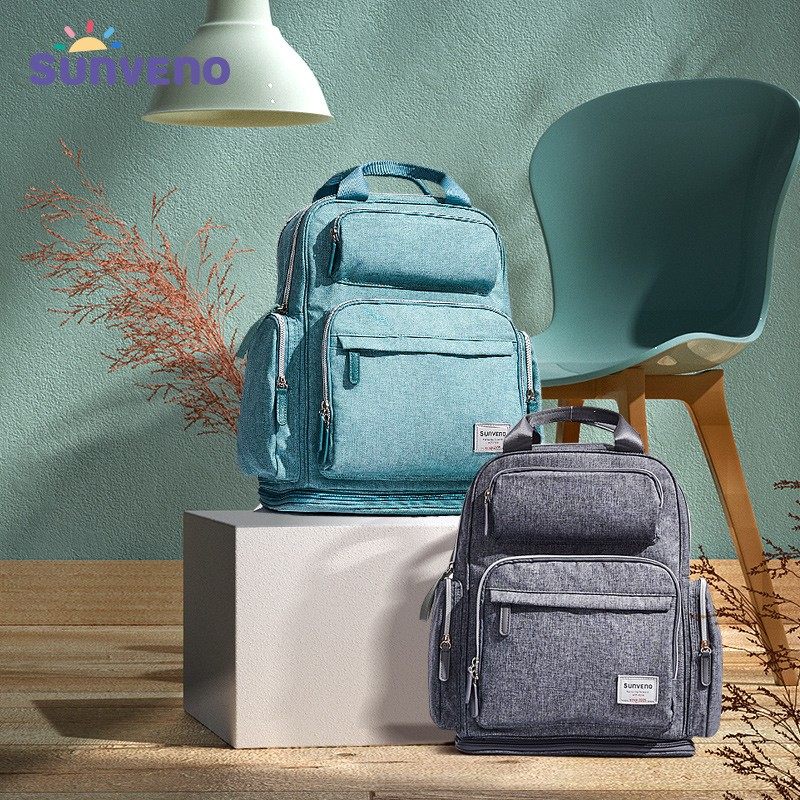 三美婴夏季母婴妈妈包多功能大容量婴儿外出妈咪包双肩包奶瓶包