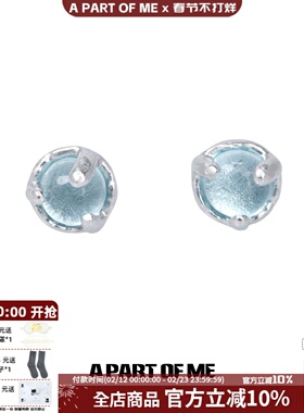 睡觉不用摘原创设计纯银小耳钉小众高级冷淡风简约耳环养耳朵耳饰