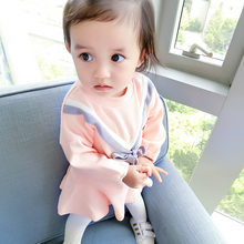 宝宝秋装套装女0一1岁婴儿衣服女童开衫毛衣裙子针织打底衫连衣裙