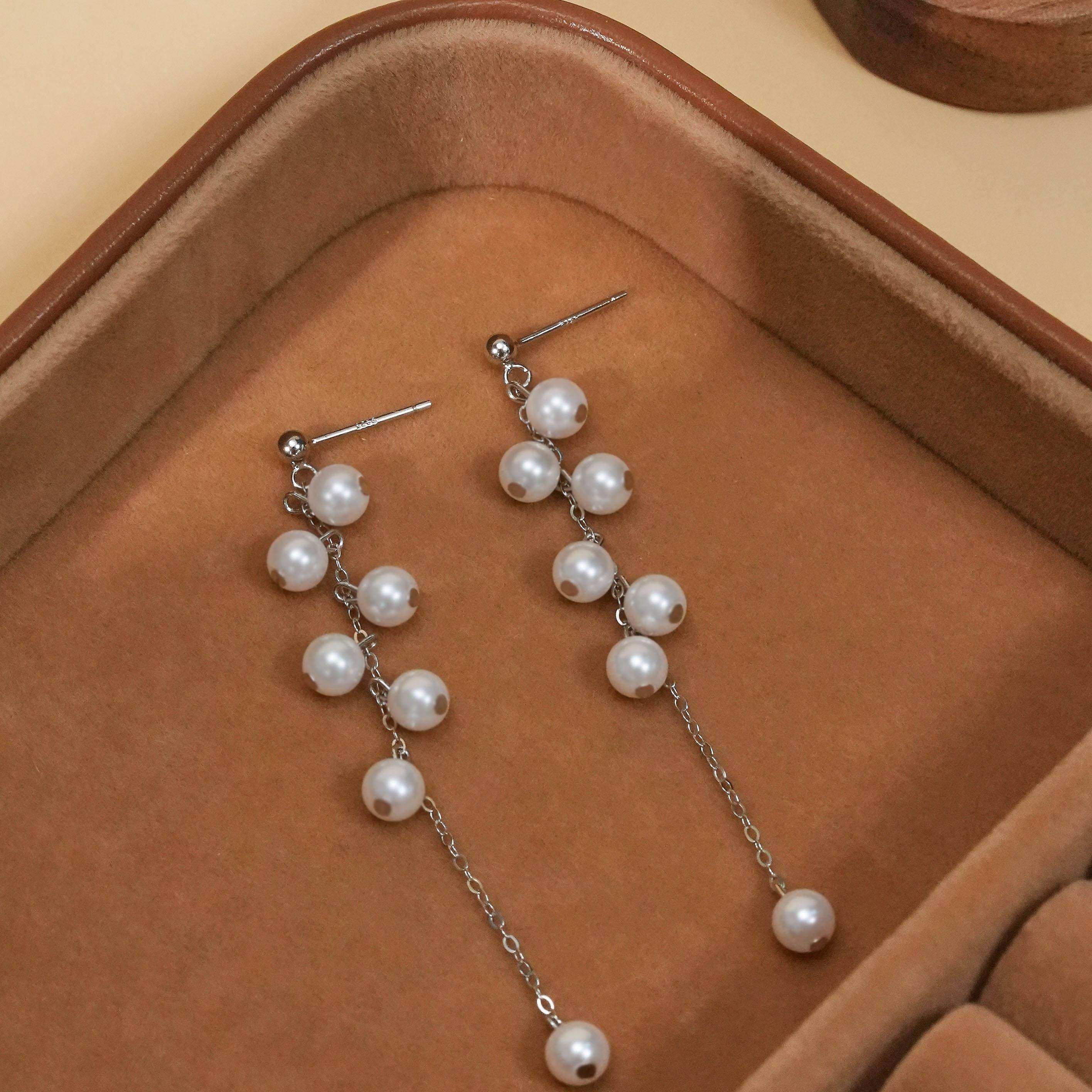 葡萄流苏耳线长款复古时尚气质百搭清新女耳饰,饰品/流行首饰/时尚饰品新,银饰耳饰,淘宝优惠券,粉丝福利购,淘宝优惠卷