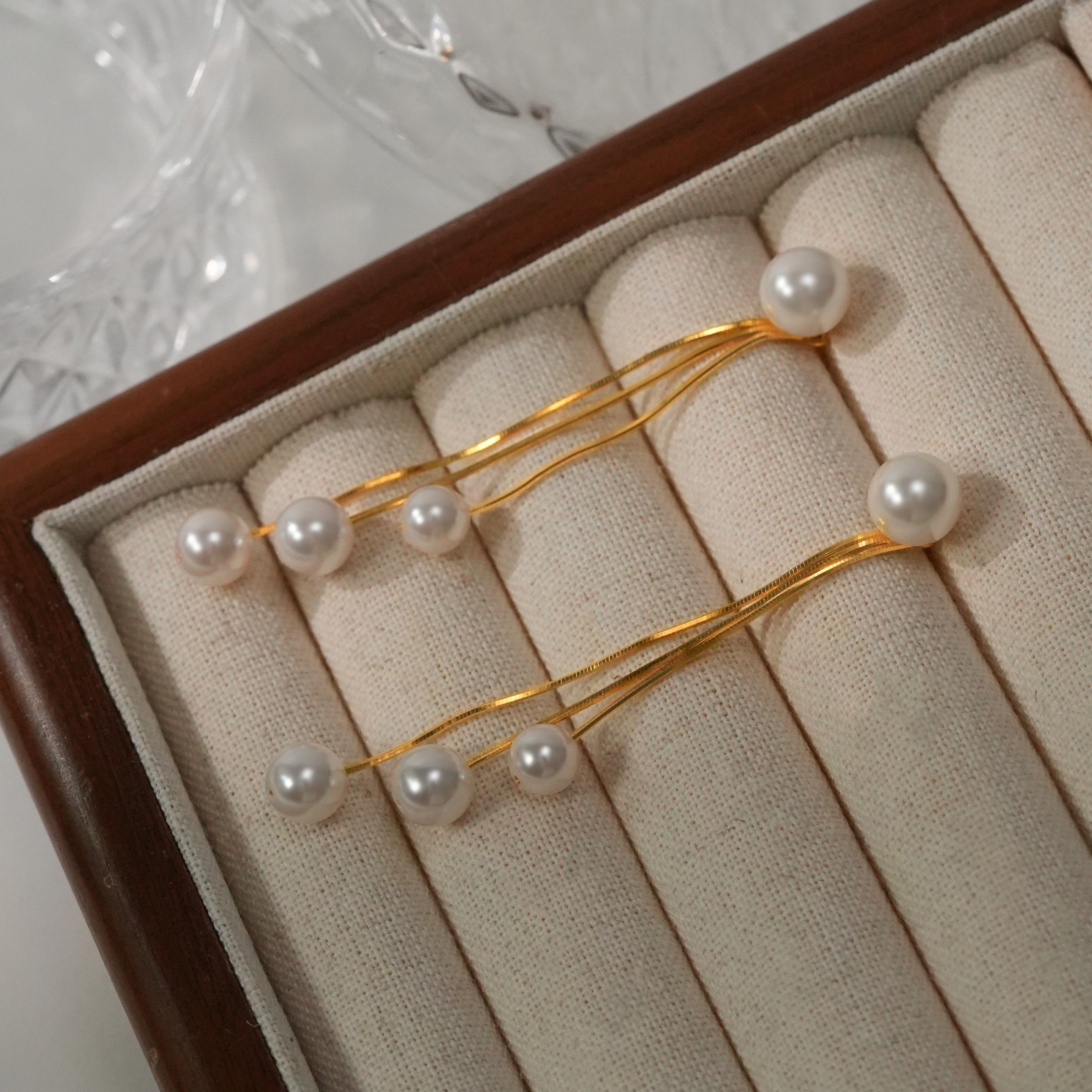 丽沁 925银仿珍珠耳饰 轻奢蛇骨链流苏珠珠耳钉女气质超仙ins耳环,饰品/流行首饰/时尚饰品新,银饰耳饰,淘宝优惠券,粉丝福利购,淘宝优惠卷