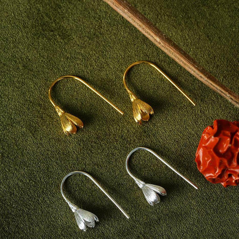 简约清新含苞待放花朵耳饰百搭小巧气质时尚耳钉,饰品/流行首饰/时尚饰品新,银饰耳饰,淘宝优惠券,粉丝福利购,淘宝优惠卷