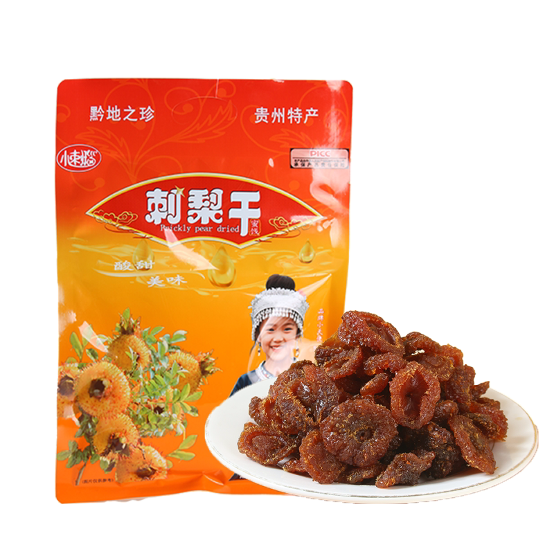 水果熊猫贵州特产小刺瑙刺梨糕原味刺梨干果脯蜜饯刺梨冻刺梨原液