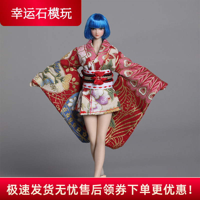 现货cdtoys cd016 1/12女兵人和服适合TBLeague1：12包胶素体