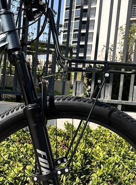 山地车前货架黑客350380/500旭日350英雄300宠物书包车筐车篮支架