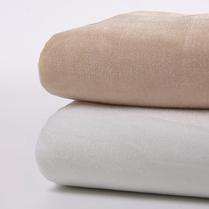 纯白金丝绒布米白色绒布2米宽4米宽超大白色冷饮桌布会议台布幕布