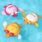 宝宝洗澡玩具儿童沐浴婴儿游泳戏水小鸭子水里玩 男孩女孩鸭嘴兽