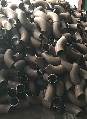 厂家供应碳钢焊接冲压弯头 热压无缝弯头DN100/DN150/DN200/DN250