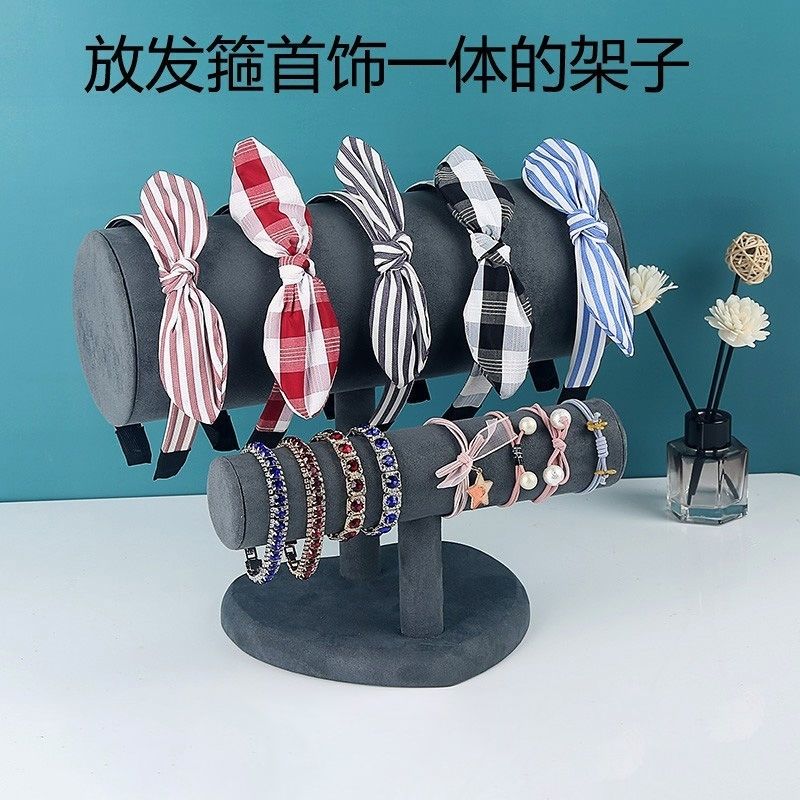 头箍发箍架摆摊地摊项链吊坠手镯手链发卡头绳展示架头饰首饰道具