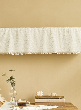 2025年新款白色蕾丝空调罩套挂式格力美的海信空调罩防尘罩