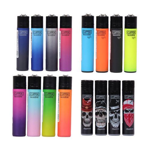 可利福尼龙机身火石明火打火机