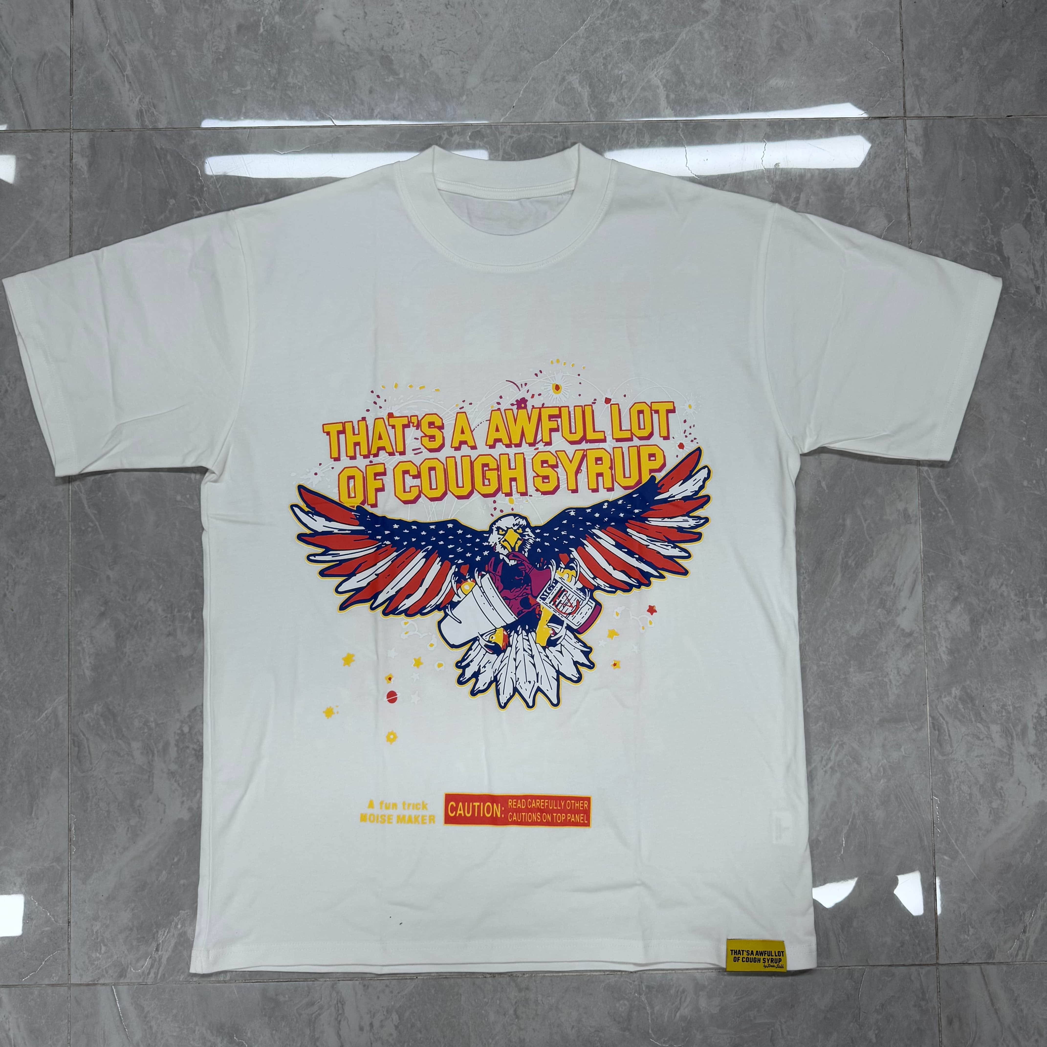 美式潮牌T恤 COUGH SYRUP 独立印花外贸品质