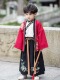 超仙古装 儿童中国风加绒唐装 男童汉服秋冬装 三件套少爷装 炎耀