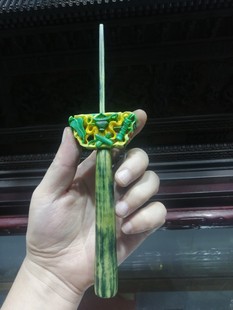 鹿角羽毛扇翎羽扇扇挡扇托扇柄