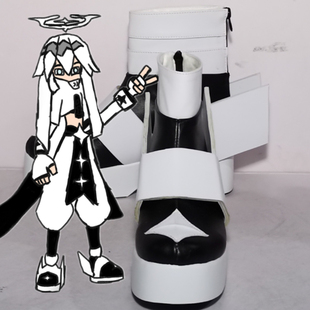 凹凸世界cosplay见习天使cos鞋子来图定制动漫游戏人物角色鞋靴