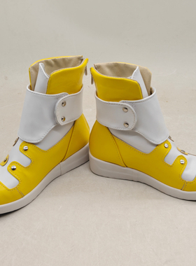 A67百变小樱魔卡少女樱幻牌黄色战斗服cosplay鞋靴来图定制男女鞋