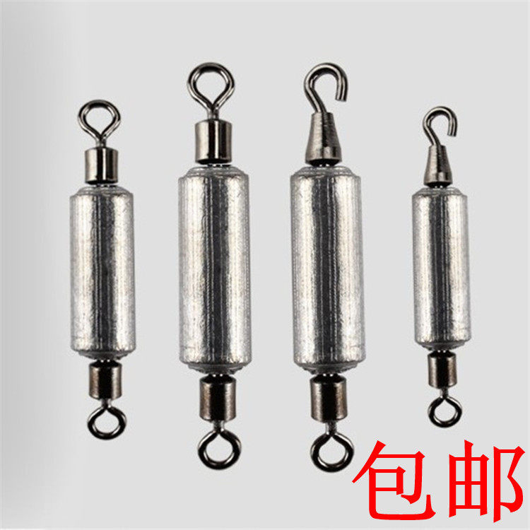 大物快速铅竞技快速铅子线连接环连接器开口八字环铅坠垂钓鱼渔具