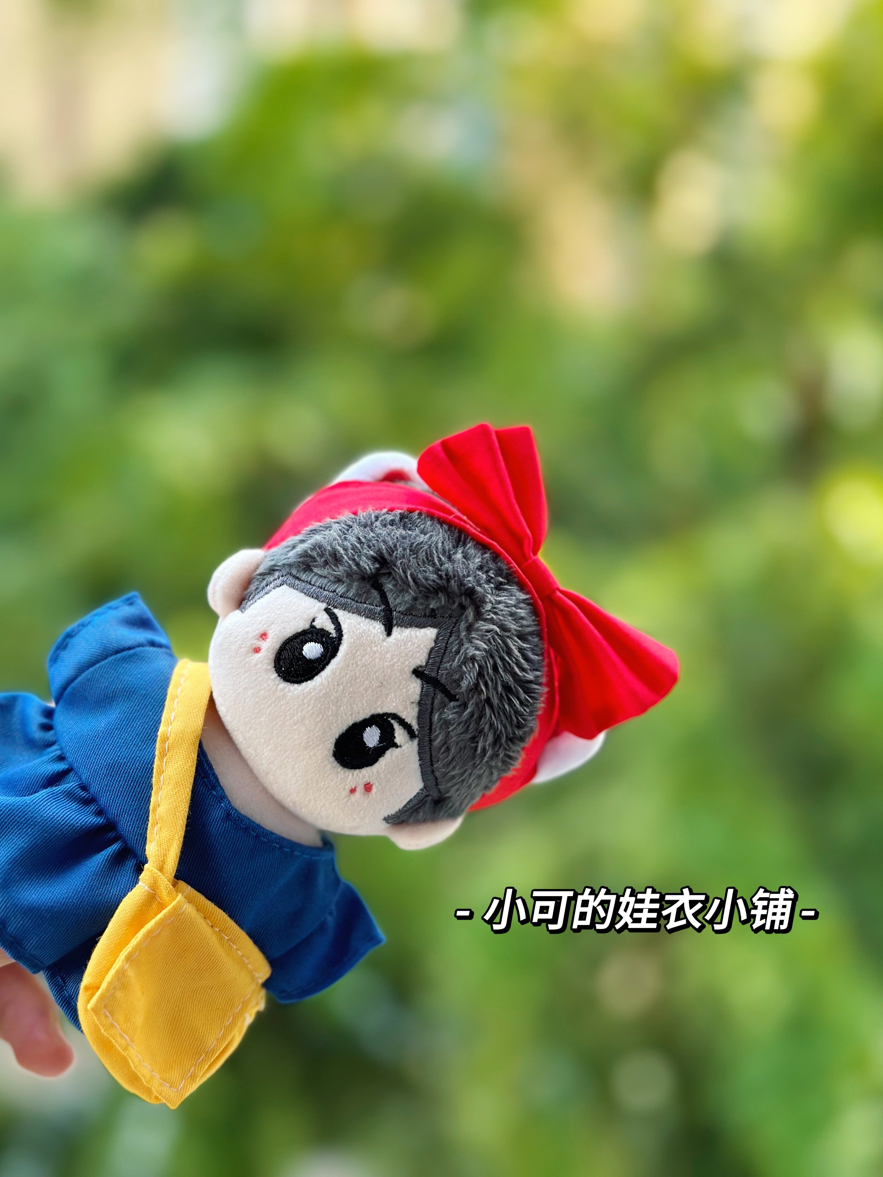 娃衣10cm棉花娃娃连衣裙