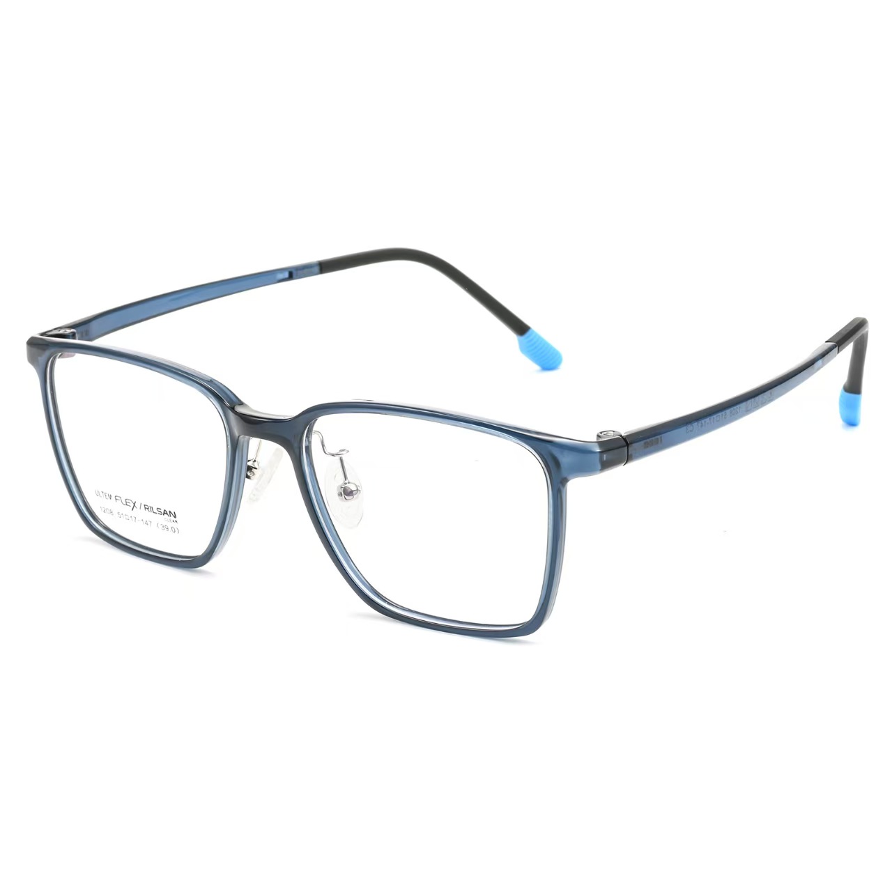 男女黑色方框可配有度数近视镜架