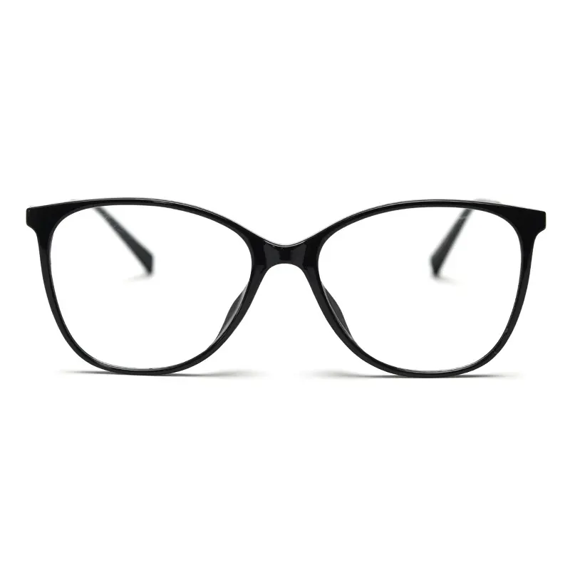 72368个性时尚猫形近视眼镜框女复古平光镜架气质可配度数ins